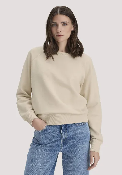 hessnatur hessnatur Damen Sweatshirt Oversize aus Bio-Baumwolle - beige