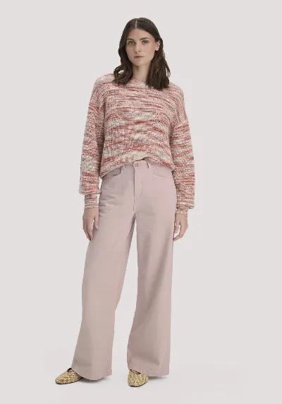 hessnatur hessnatur Damen Jeans VONNA Super Wide Leg aus Bio-Baumwolle mit TENCEL™ Lyocell - rosa