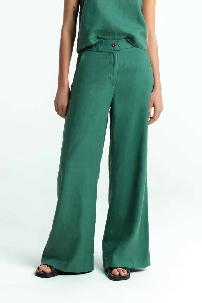 Kings Of Indigo Kings of Indigo Damen vegan Hose Lilian Green