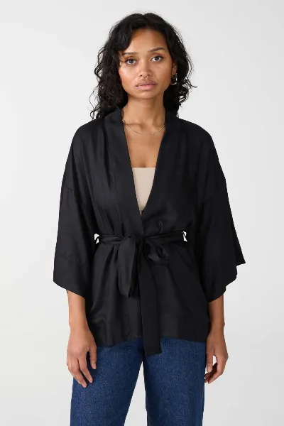 Yahmo Yahmo Damen vegan Kimono Gerda