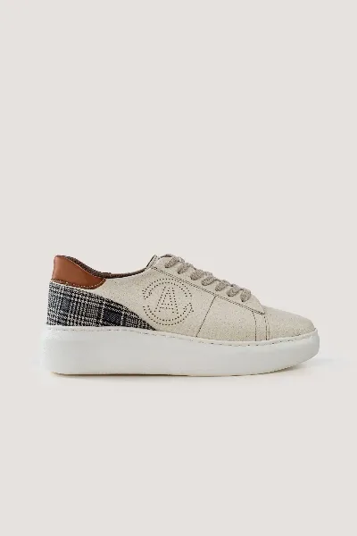 AGAZI AGAZI Damen vegan Sneaker Jane Karamell