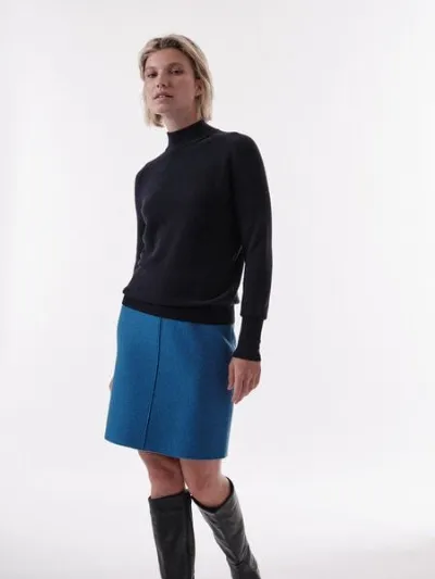 LANIUS LANIUS Rollkragenpullover aus Bio-Baumwolle