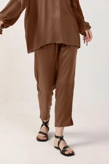 Neu Nomads Neu Nomads Damen vegan Hose Belmont Cognac