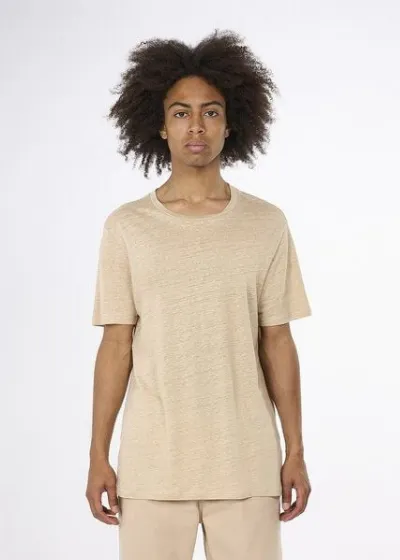 KnowledgeCotton Apparel KnowledgeCotton Apparel Herren T-Shirt Linen Tee - GOTS/Vegan