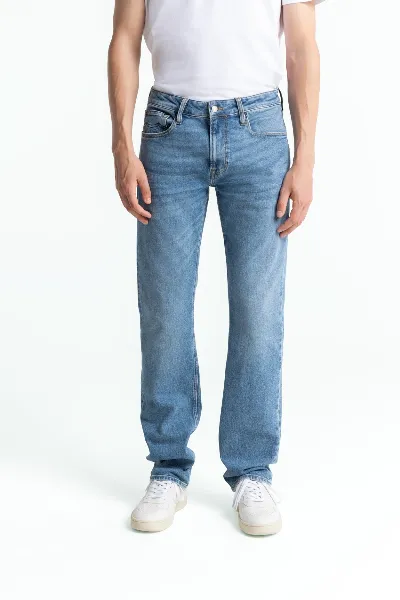 Kings Of Indigo Kings of Indigo Herren vegan Jeans Ryan Sander Mid Washed