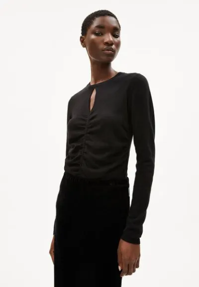 ARMEDANGELS ARMEDANGELS LALEAA FESTIVE - Damen Pullover Slim Fit aus Bio-Baumwoll Mix