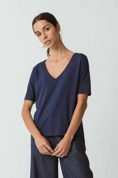 SKFK SKFK T-Shirt Hamalau - Navy
