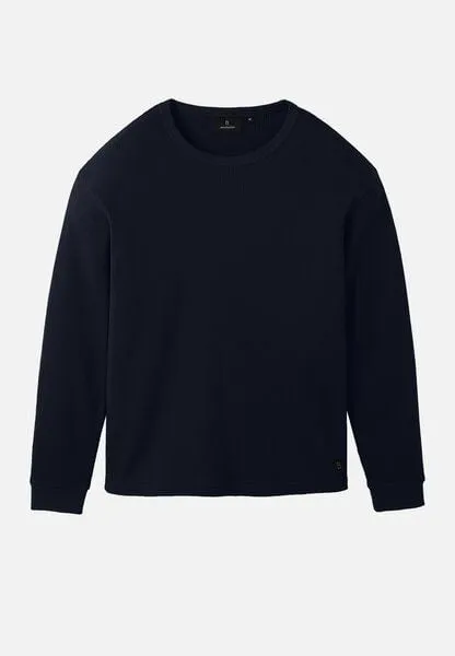 recolution Herren Longsleeve aus Bio-Baumwolle - LARKSPUR - recolution