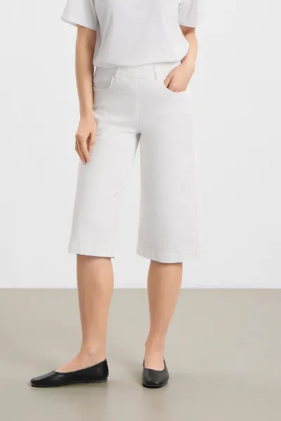 LAURIE LAURIE Damen vegan Hose Donna Loose Capri Sl