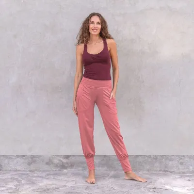 Jaya Jaya NOURI UNI - Damen - lockeres Top für Yoga aus Biobaumwolle