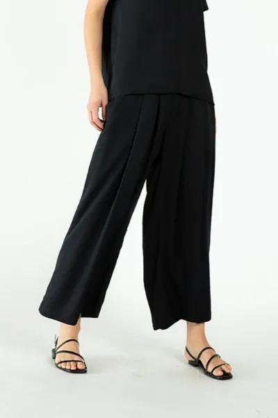 Neu Nomads Neu Nomads Damen vegan Hose Cropped Palazzo