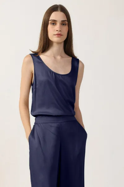 Neu Nomads Neu Nomads Damen vegan Tank Top Joelle Mitternachtsblau
