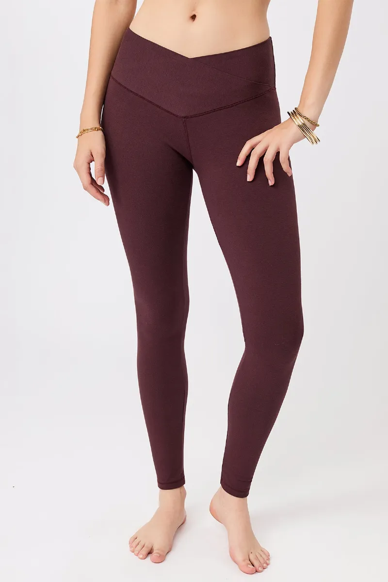 mandala MANDALA Damen vegan Leggings Wrap Ruby