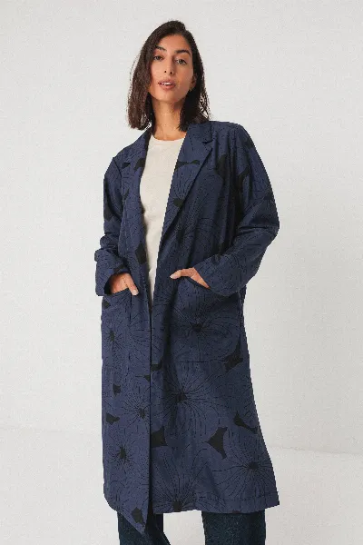 SKFK SKFK Damen vegan Blazer Aia Marineblau