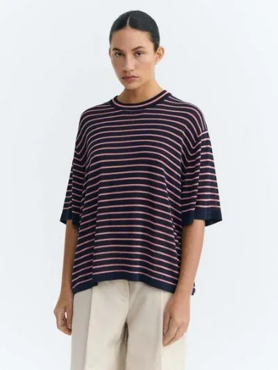 thinking mu thinking mu Damen T-Shirt - Zenna Knitted - aus 100 % Lyocell