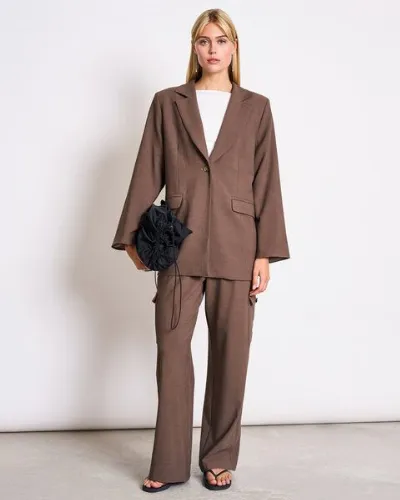 JAN N JUNE JAN N JUNE SLITTED BACK BLAZER JELS
