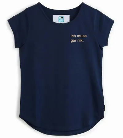 Gary Mash GARY MASH Shirt Asheville Ich muss gar nix. aus Bio-Baumwolle