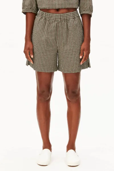 ARMEDANGELS ARMEDANGELS Damen vegan Shorts Vichy Seersucker