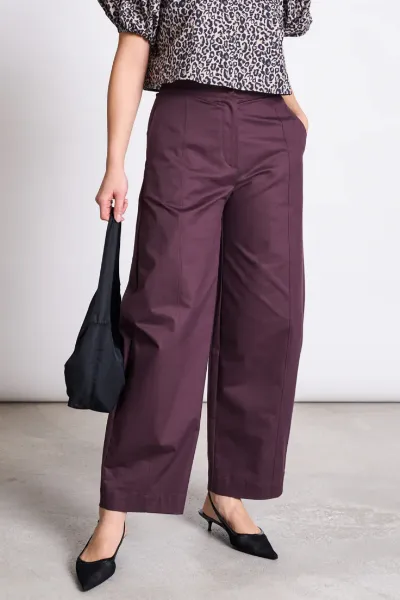 JAN N JUNE JAN 'N JUNE Damen vegan Hosenfass Yauri Kirsche Lack