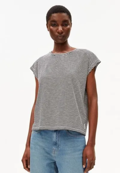 ARMEDANGELS ARMEDANGELS ONELIAA LOVELY STRIPES Damen T-Shirt aus Bio-Baumwolle