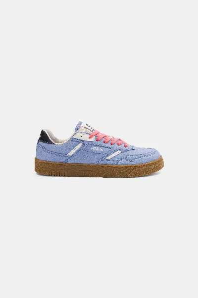 MoEa MoEa Herren vegan Sneaker Origin Low Lila Veganes Wildleder & Beige Mais