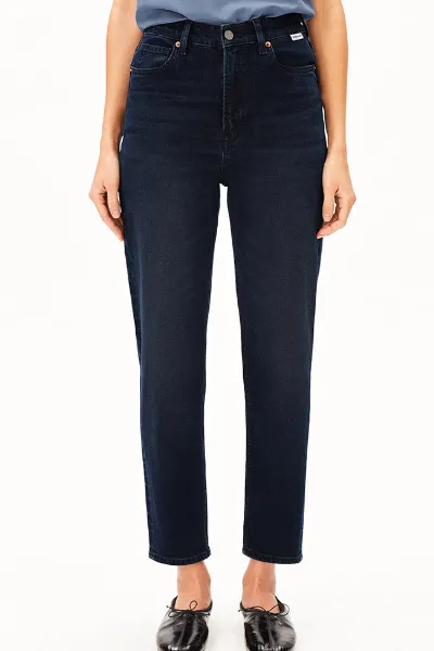ARMEDANGELS ARMEDANGELS Damen vegan Jeans Mairaa Mom Deepwater