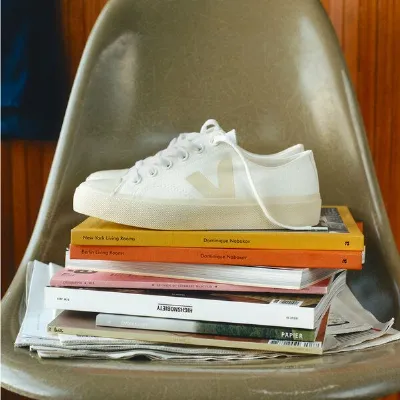 Veja Veja Sneaker Damen Vegan - Wata II Low Canvas