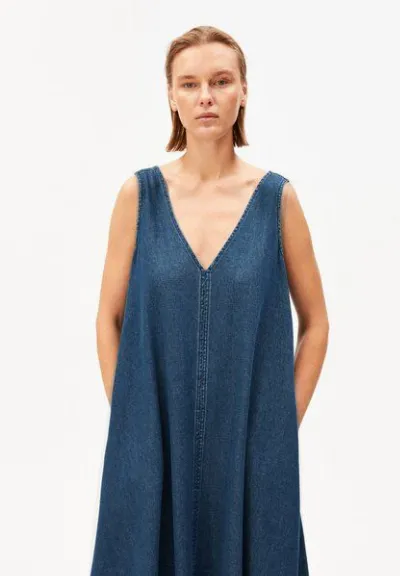 ARMEDANGELS ARMEDANGELS DENIM V-NECK Damen Bio-Baumwoll Mix