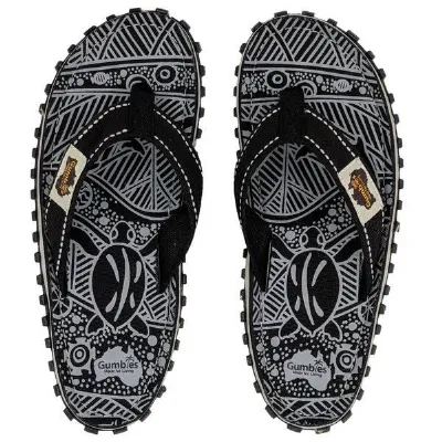 Gumbies GUMBIES Black Nature - Badesandalen für Damen und Herren