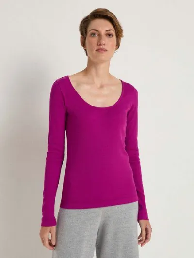 LANIUS LANIUS Langarmshirt aus Bio-Baumwolle