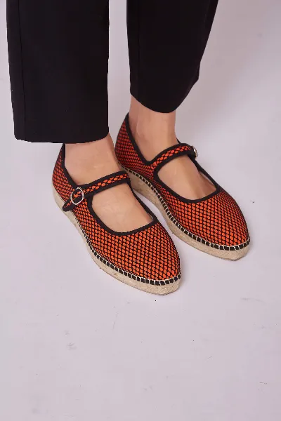 Momoc Momoc Damen vegan Ballettflaschen Orange