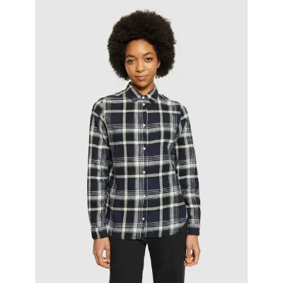 KnowledgeCotton Apparel KnowledgeCotton Apparel Karohemd Flannel aus Bio-Baumwolle
