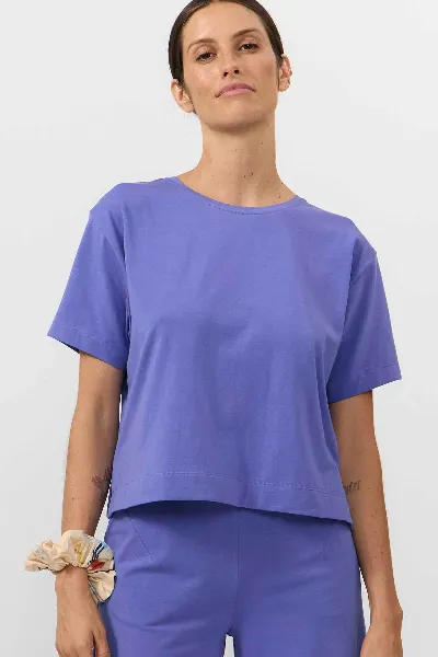 SUITE13LAB SUITE13LAB Damen vegan Oberteil Isquia Mid Blue
