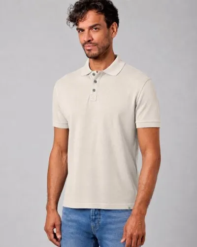 HempAge HempAge Herren Poloshirt Hanf/Biobaumwolle