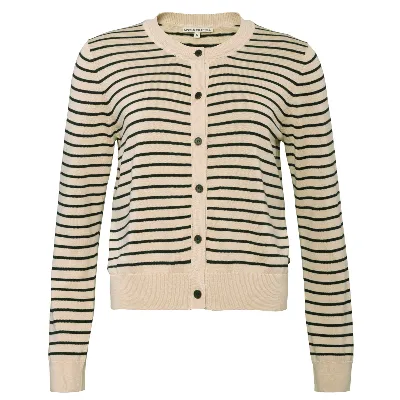 Living Crafts LIVING CRAFTS - Damen Strickjacke - Gestreift