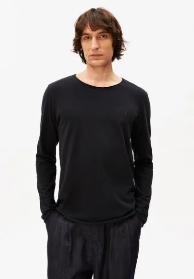 ARMEDANGELS ARMEDANGELS JAAMES BRUSHED Herren Longsleeve aus Bio-Baumwolle