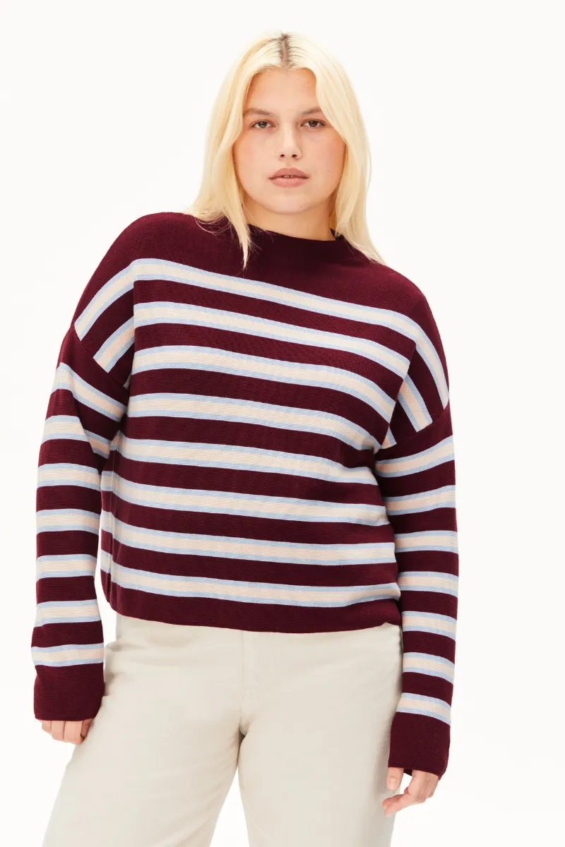 ARMEDANGELS Strickpullover Merinaa Striped