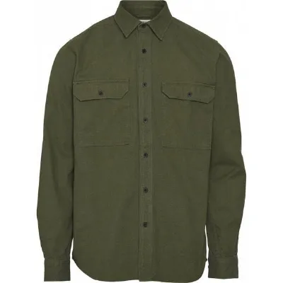 KnowledgeCotton Apparel KnowledgeCotton Apparel Hemd - Long sleeve moleskin shirt - GOTS/Vegan
