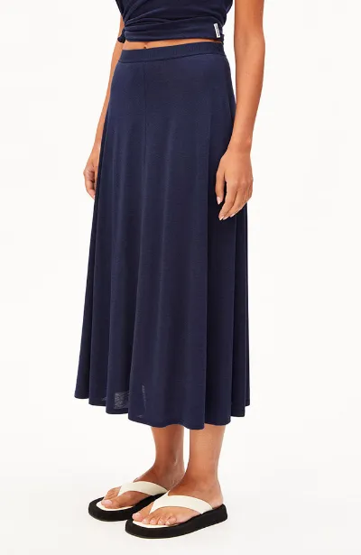 ARMEDANGELS ARMEDANGELS Damen vegan Rock Ileniaa Laraa Navy
