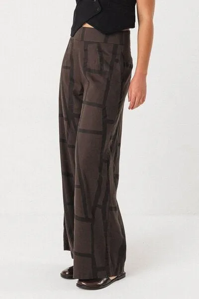 SKFK SKFK Palazzohose Ekieta - Kintsugi Brown