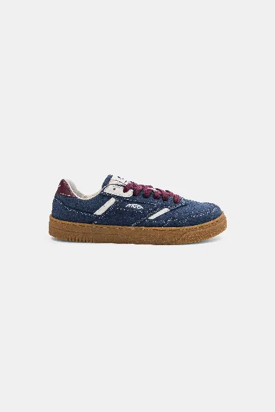 MoEa MoEa Herren vegan Sneaker Origin Low Night Veganes Wildleder & Beige Trauben