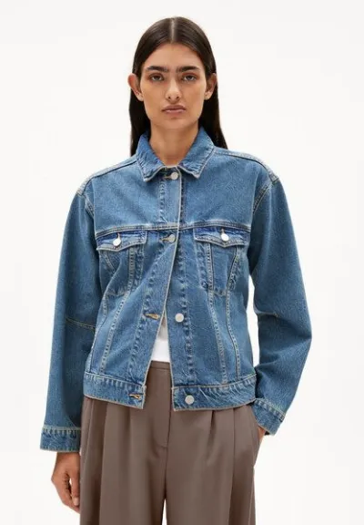 ARMEDANGELS ARMEDANGELS TAANA Damen Jeansjacke aus recycelter Baumwolle