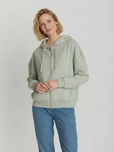 GreenBomb GREENBOMB Basic Vale - Lässige Sweatjacke aus Bio-Baumwolle / GOTS / Fair & Vegan