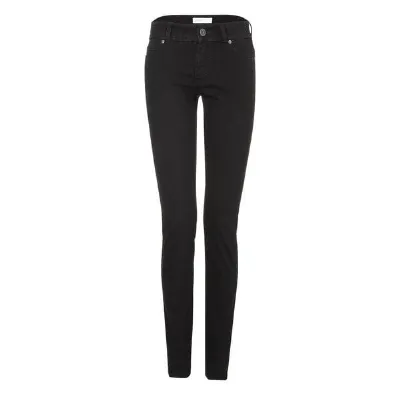 goodsociety goodsociety Womens Slim Jeans Black One Wash