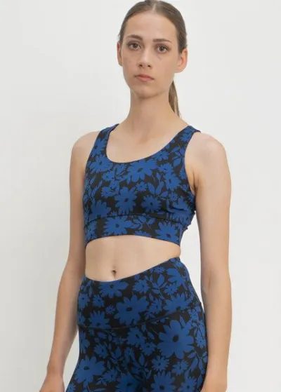 boochen boochen Sport BH Ubud - Top mit Blumenprint
