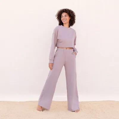 Jaya Jaya ALEX - Damen - kürzer geschnittenes cooles Sweater kommt in superweichem French Terry