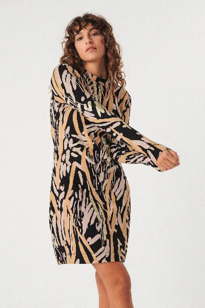 SKFK SKFK Damen vegan Kleid Bioleta Mehrfarbig