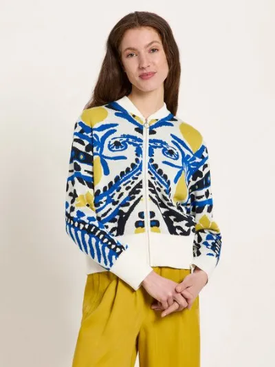 LANIUS LANIUS Jacquard Strickjacke