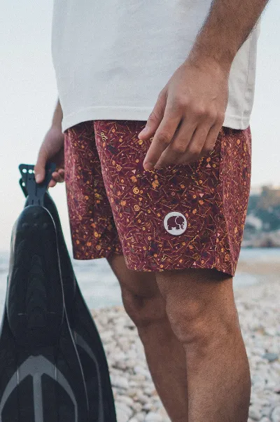 Trendsplant Trendsplant Herren vegan Badehose Dogtown