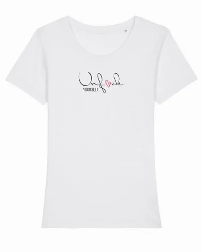 Human Family Human Family Bio Damen Statement T-Shirt Unf*ck yourself aus Bio-Baumwolle